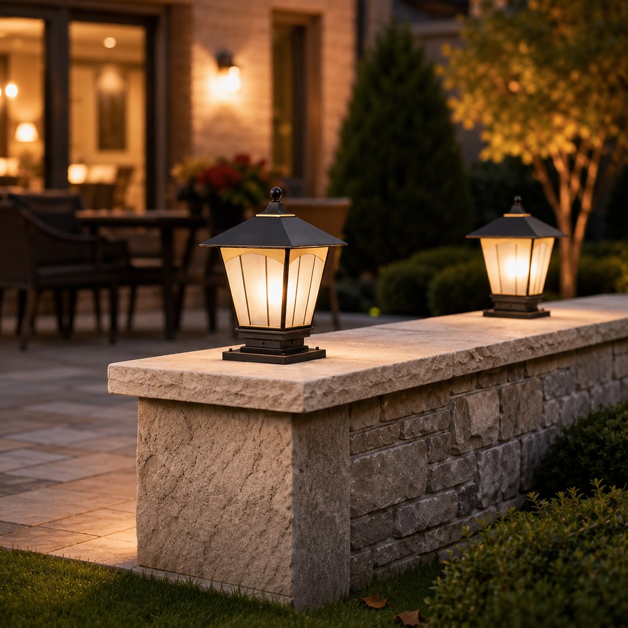 Luminara | Elegant Durable Outdoor Pillar Light Fixture 3