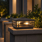 Luminara | Elegant Minimalist Outdoor Wall Pillar Light Fixture 2