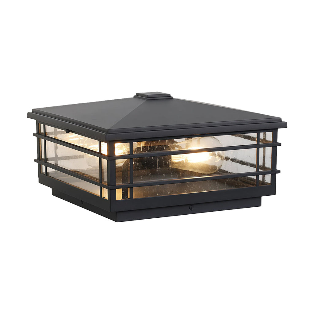 Luminara | Elegant Minimalist Outdoor Wall Pillar Light Fixture 7