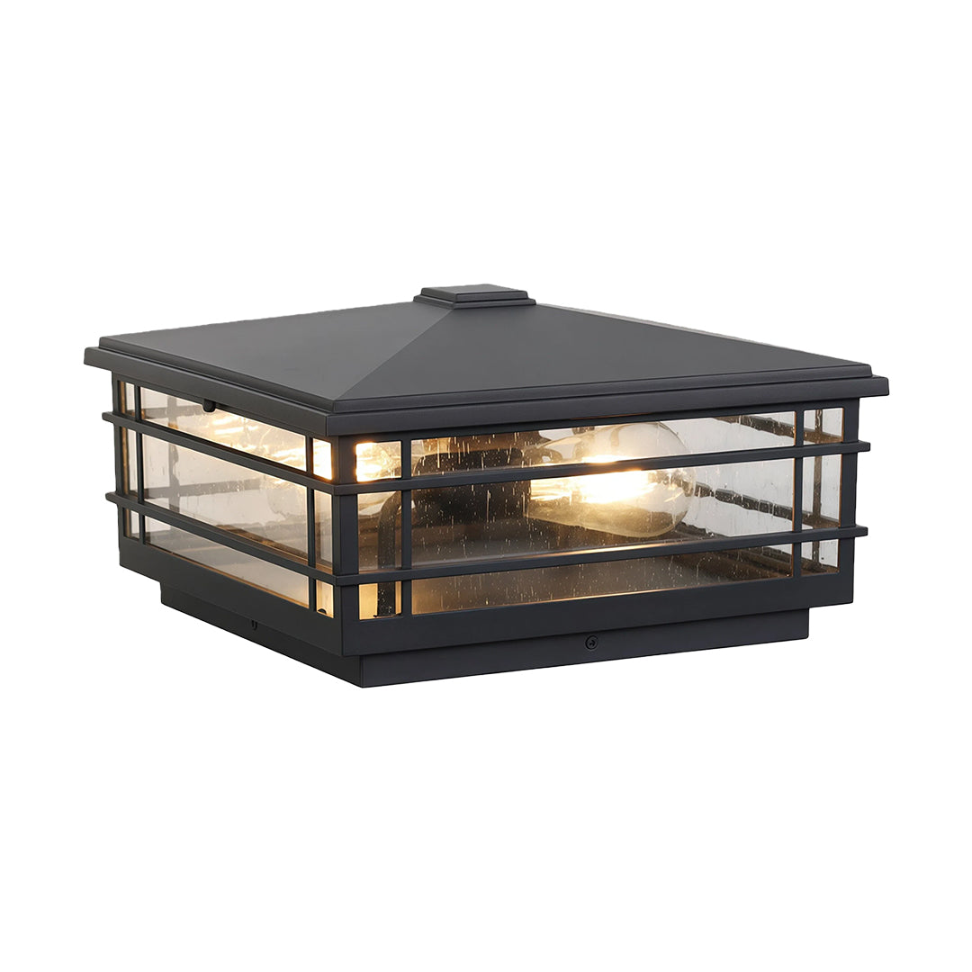 Luminara | Elegant Minimalist Outdoor Wall Pillar Light Fixture 7