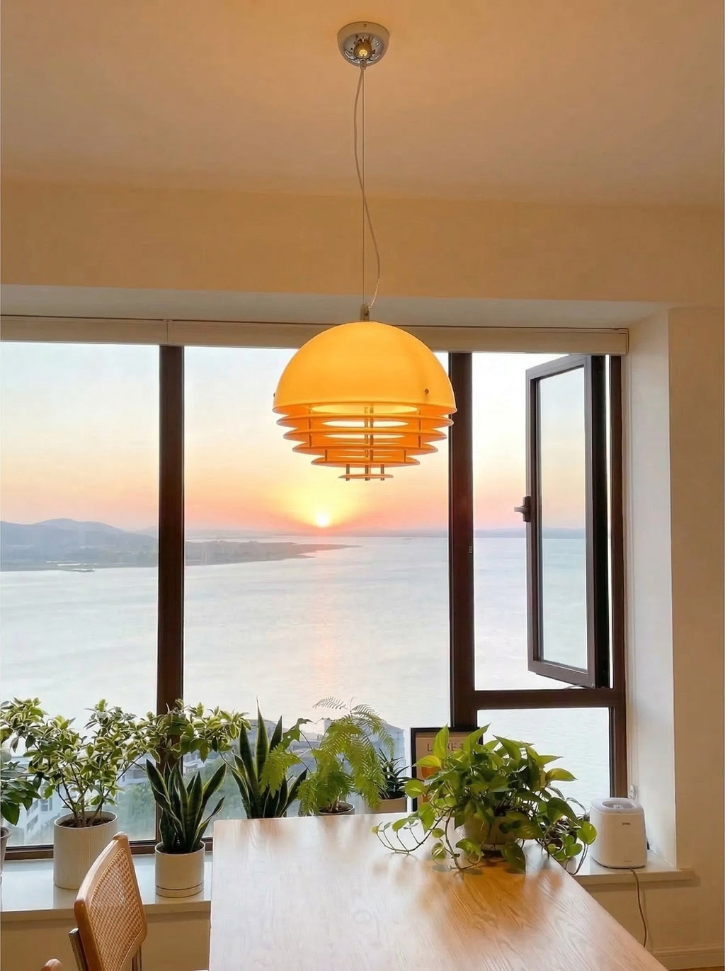 Luminara | Elegant Modern Bauhaus Pendant Light Fixture for Kitchen 4