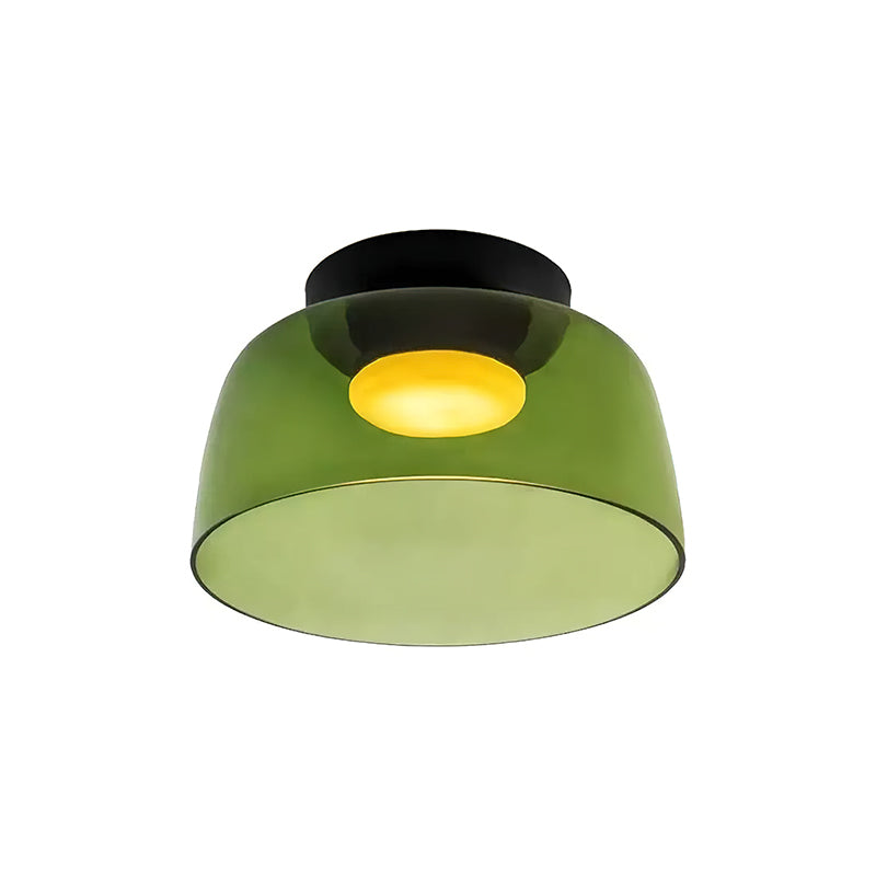 Luminara | Elegant Modern Glass Flush Mount Ceiling Light Fixture 0