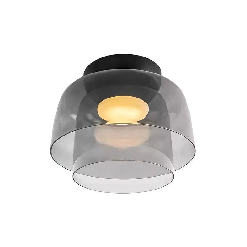 Luminara | Elegant Modern Glass Flush Mount Ceiling Light Fixture 10