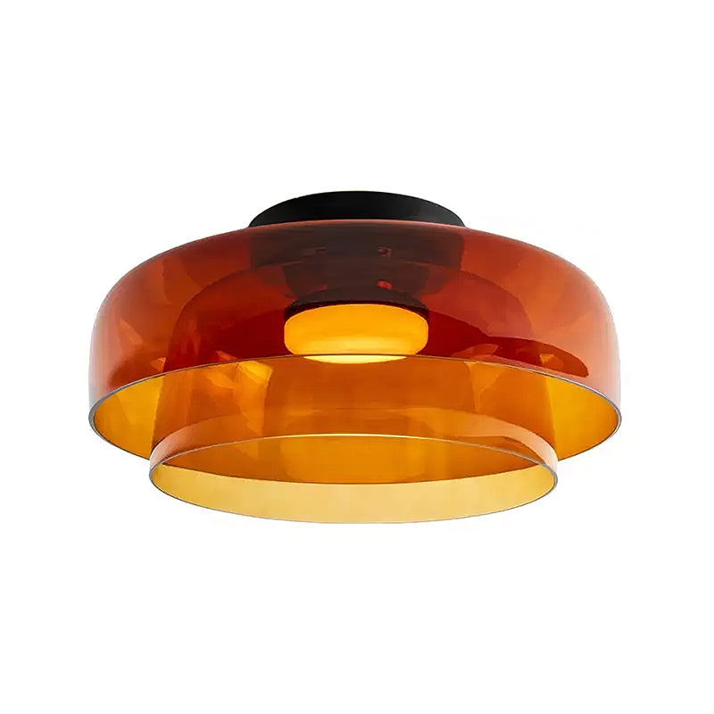 Luminara | Elegant Modern Glass Flush Mount Ceiling Light Fixture 14