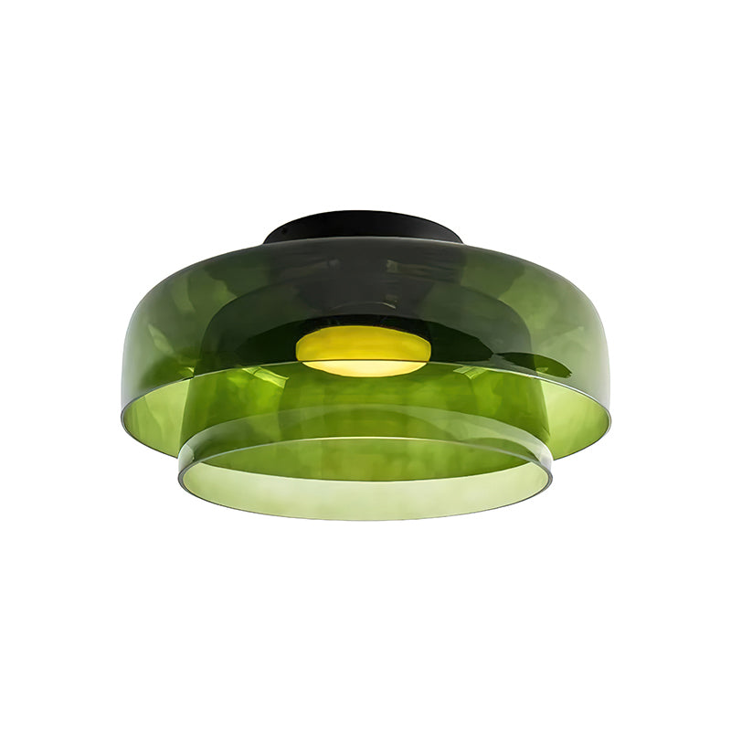 Luminara | Elegant Modern Glass Flush Mount Ceiling Light Fixture 16
