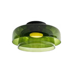 Luminara | Elegant Modern Glass Flush Mount Ceiling Light Fixture 16