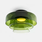 Luminara | Elegant Modern Glass Flush Mount Ceiling Light Fixture 19