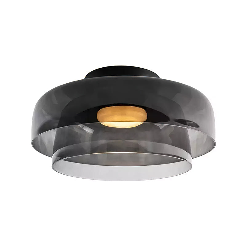 Luminara | Elegant Modern Glass Flush Mount Ceiling Light Fixture 22