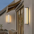 Luminara | Elegant Modern Outdoor Metal Wall Lamp with Warm Light 0