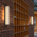 Luminara | Elegant Modern Outdoor Metal Wall Lamp with Warm Light 2