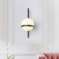 Luminara | Elegant Modern Solar Outdoor Wall Lamp with Planter 0