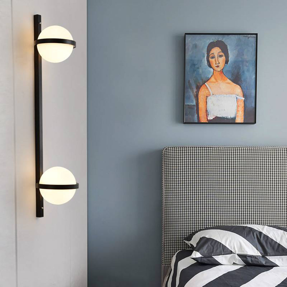 Luminara | Elegant Modern Solar Outdoor Wall Lamp with Planter 5