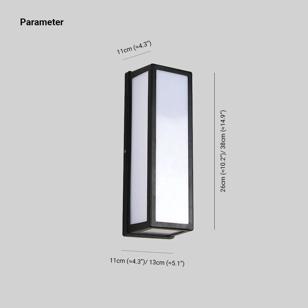 Luminara | Elegant Modern Waterproof Outdoor Wall Lamp 4