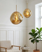 Luminara | Elegant Reflective PVC Pendant Light Fixture 3