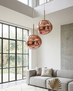 Luminara | Elegant Reflective PVC Pendant Light Fixture 8