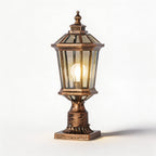 Luminara | Elegant Solar Garden Pillar Lights for Outdoor Landscape Lighting 6