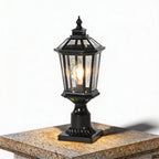 Luminara | Elegant Solar Garden Pillar Lights for Outdoor Landscape Lighting 7