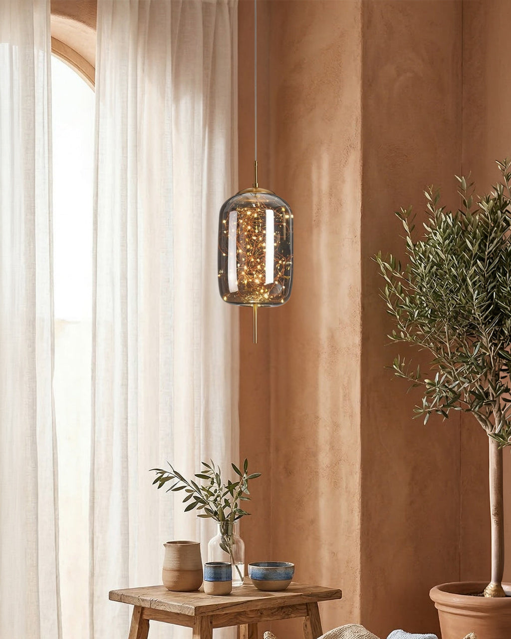 Luminara | Elegant Translucent Glass Modern Pendant Light 4