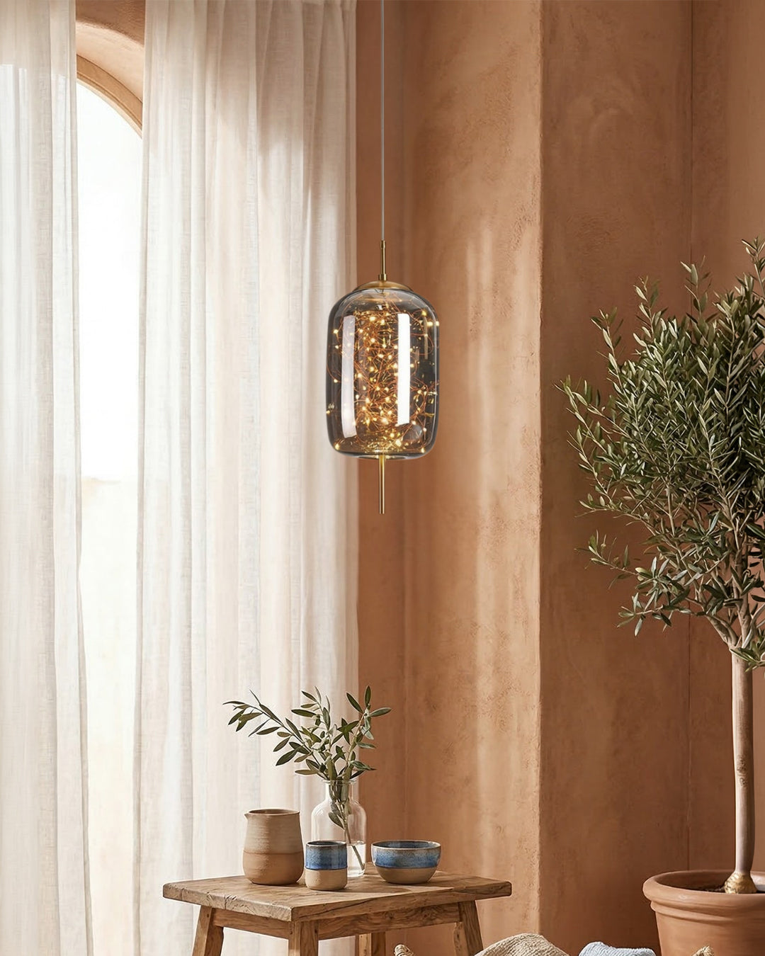 Luminara | Elegant Translucent Glass Modern Pendant Light 4