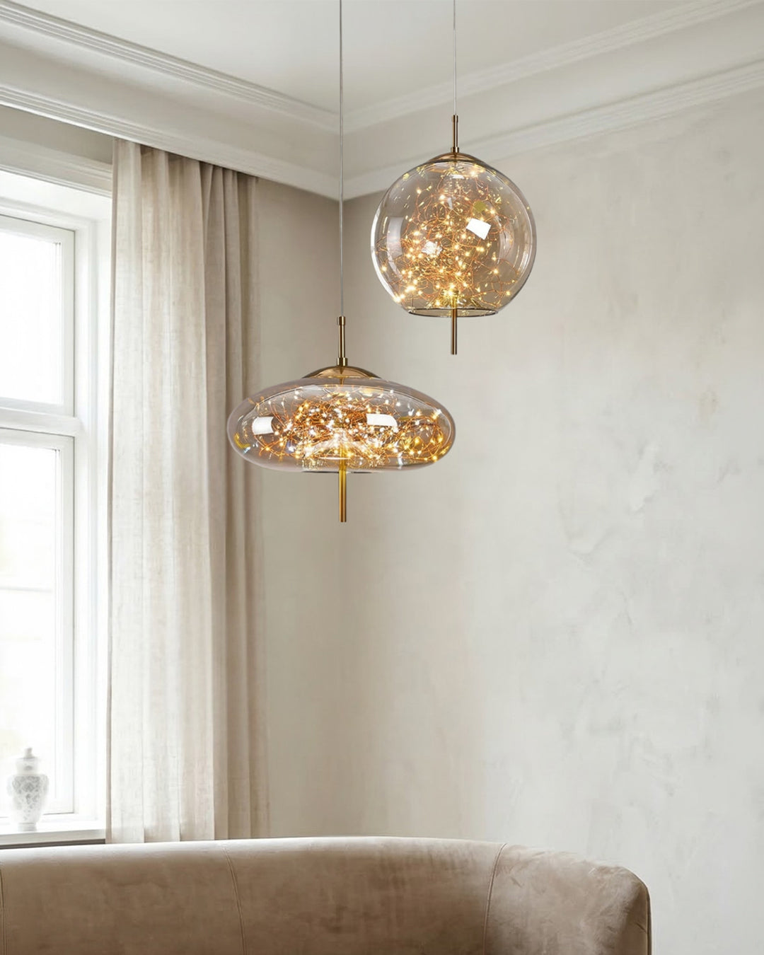 Luminara | Elegant Translucent Glass Modern Pendant Light 6