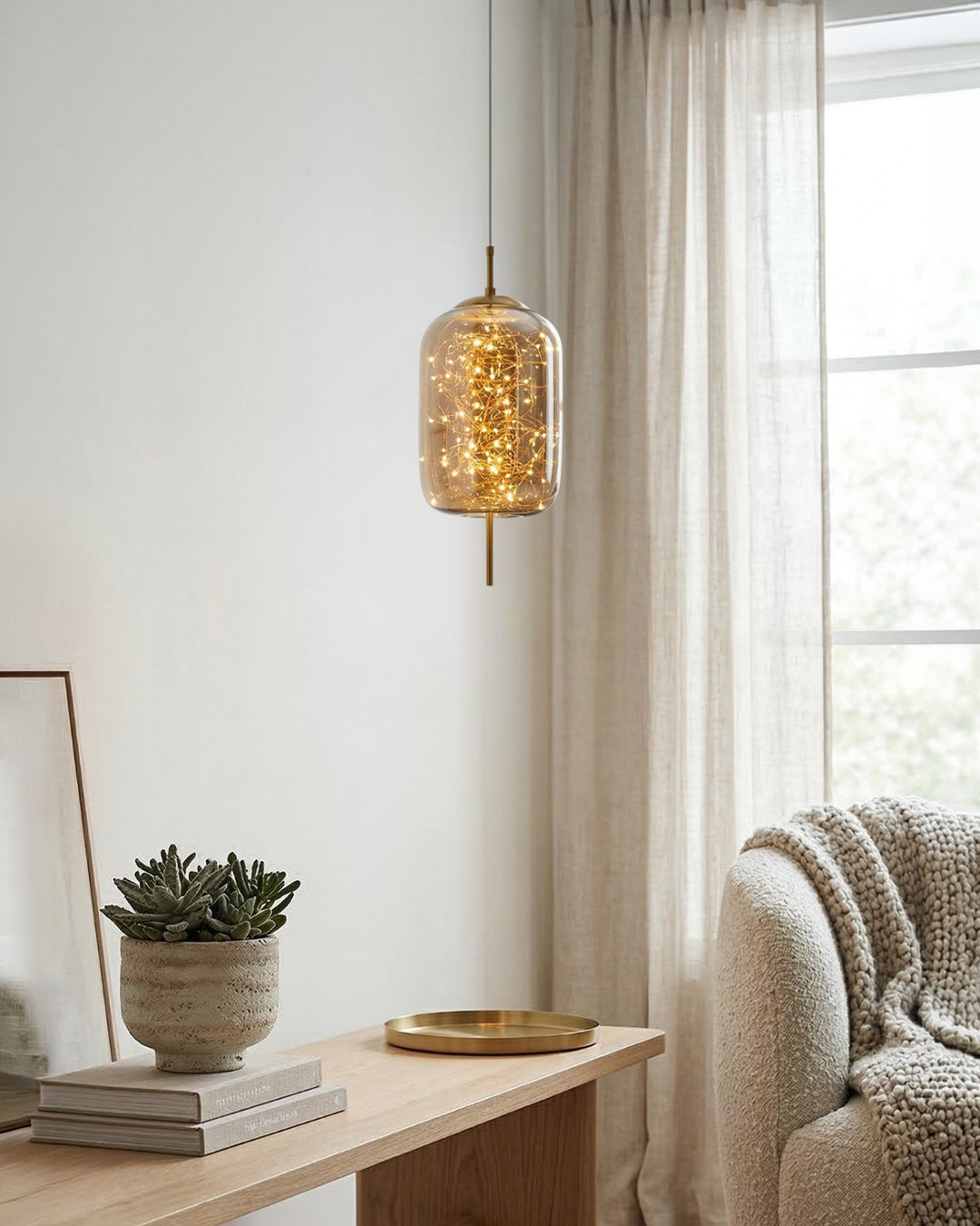 Luminara | Elegant Translucent Glass Modern Pendant Light 7