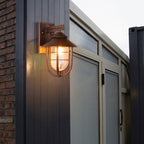 Luminara | Elegant Vintage Metal Outdoor Wall Lamp Fixture 4