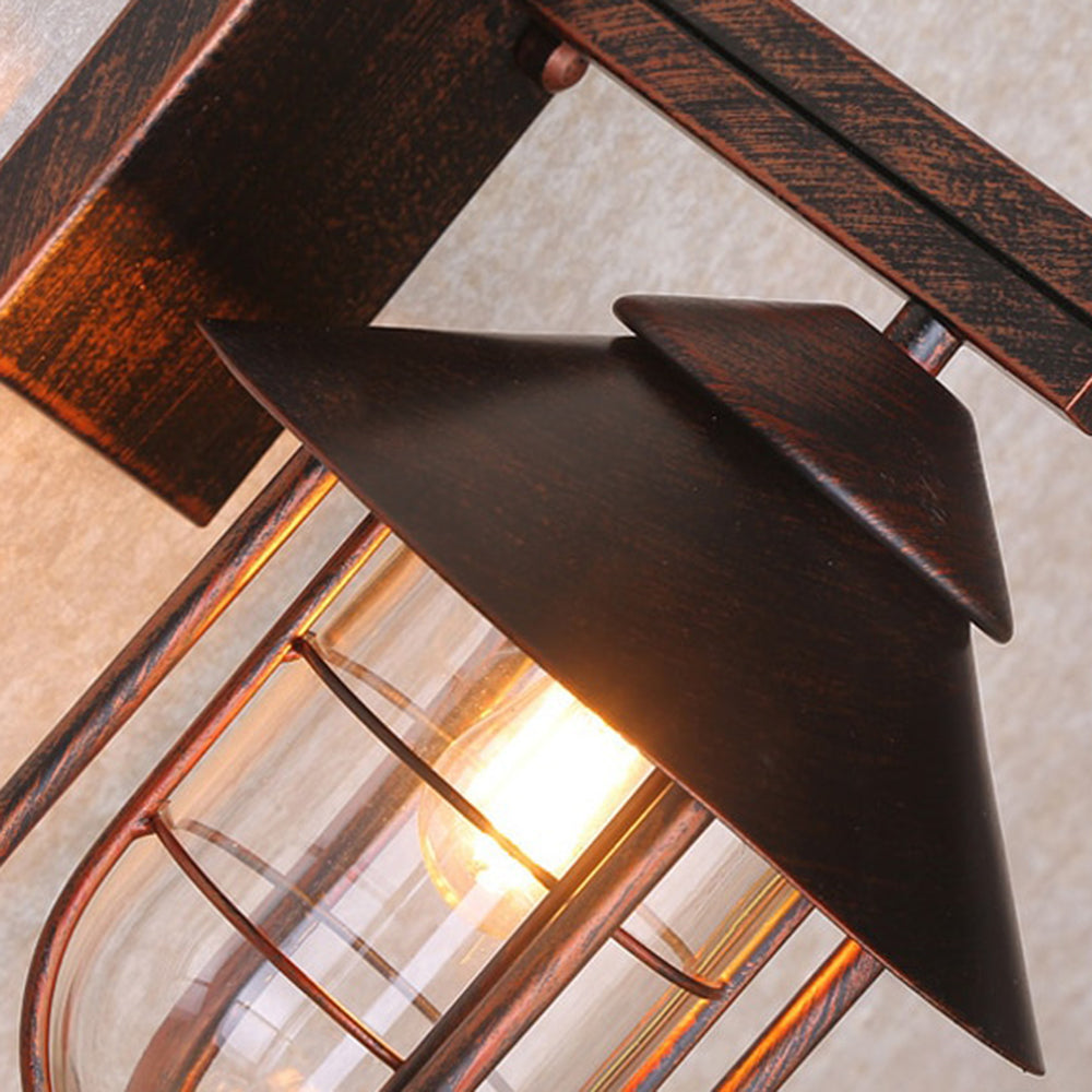 Luminara | Elegant Vintage Metal Outdoor Wall Lamp Fixture 6