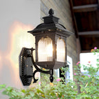 Luminara | Elegant Vintage Outdoor Wall Lantern Light Fixture 4