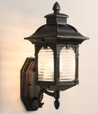 Luminara | Elegant Vintage Outdoor Wall Lantern Light Fixture 8