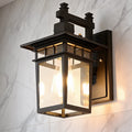 Luminara | Elegant Waterproof Outdoor Wall Sconce for Patio Illumination 0
