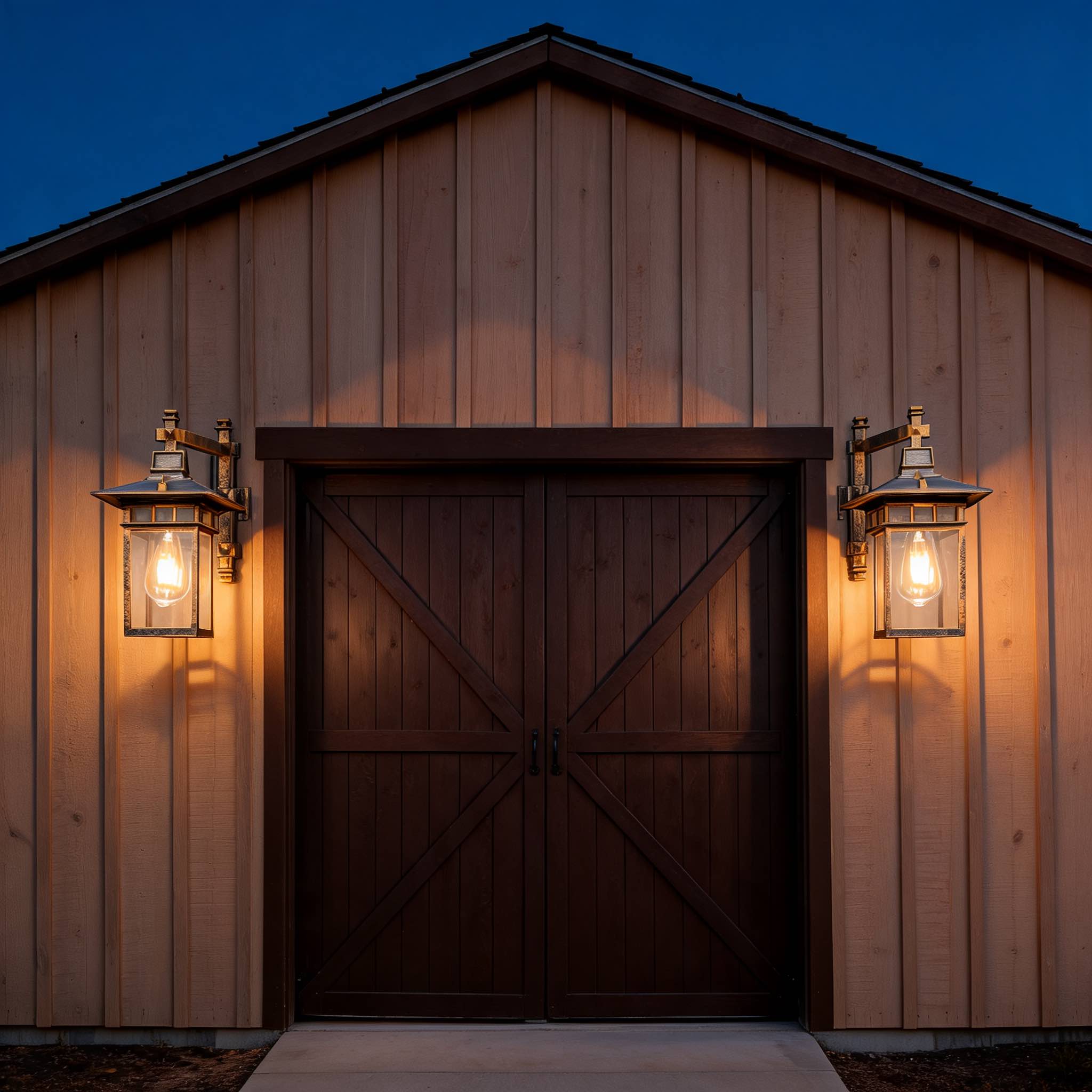 Luminara | Elegant Waterproof Outdoor Wall Sconce for Patio Illumination 2