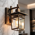 Luminara | Elegant Waterproof Outdoor Wall Sconce for Patio Illumination 5