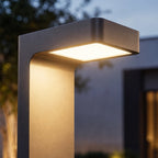 Luminara | Modern Adjustable Aluminum Glass Bollard Light 2