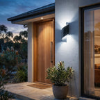 Luminara | Modern Elegant Dual-Sided Outdoor Wall Sconce Light 0