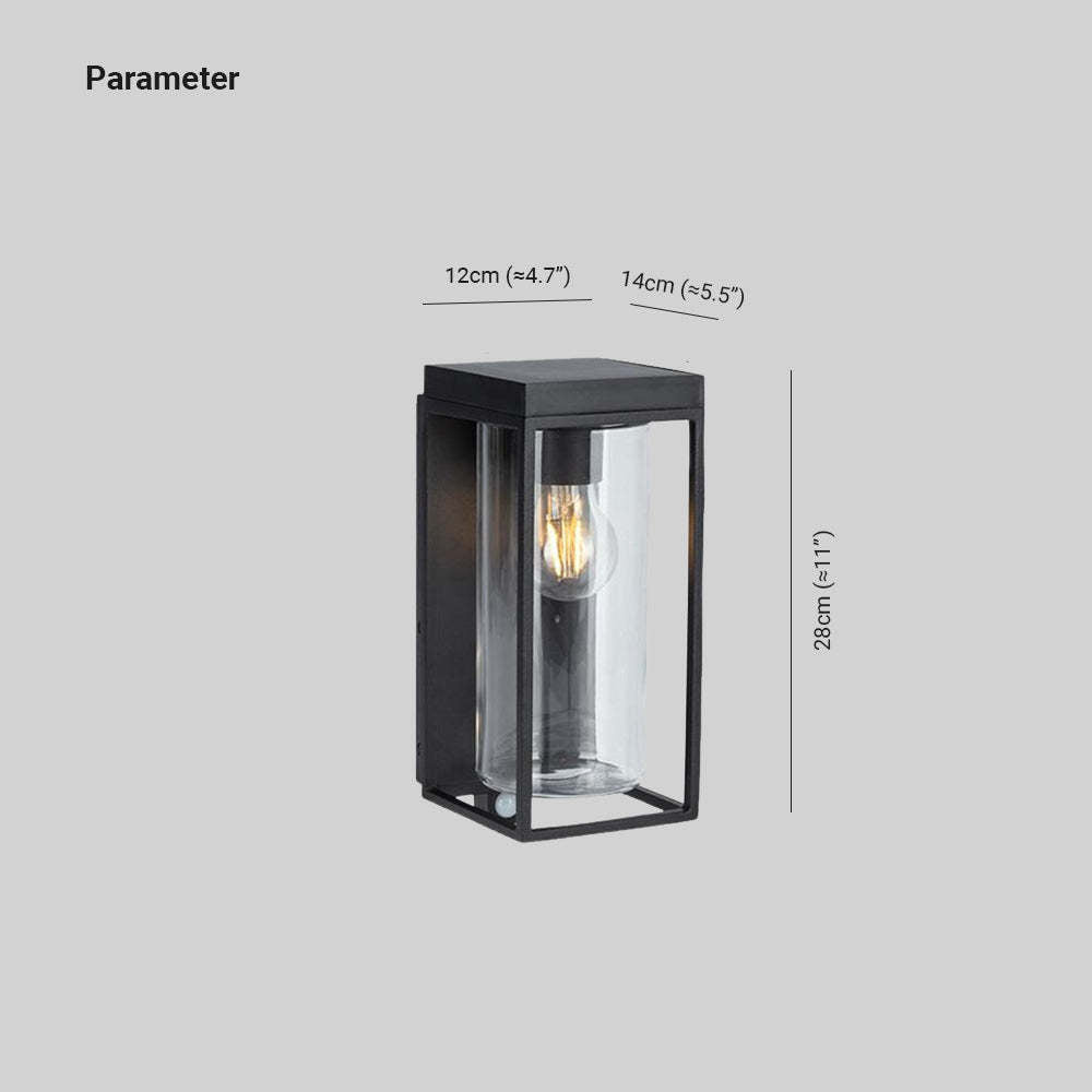 Luminara | Modern Elegant Solar Outdoor Wall Light Fixture 4