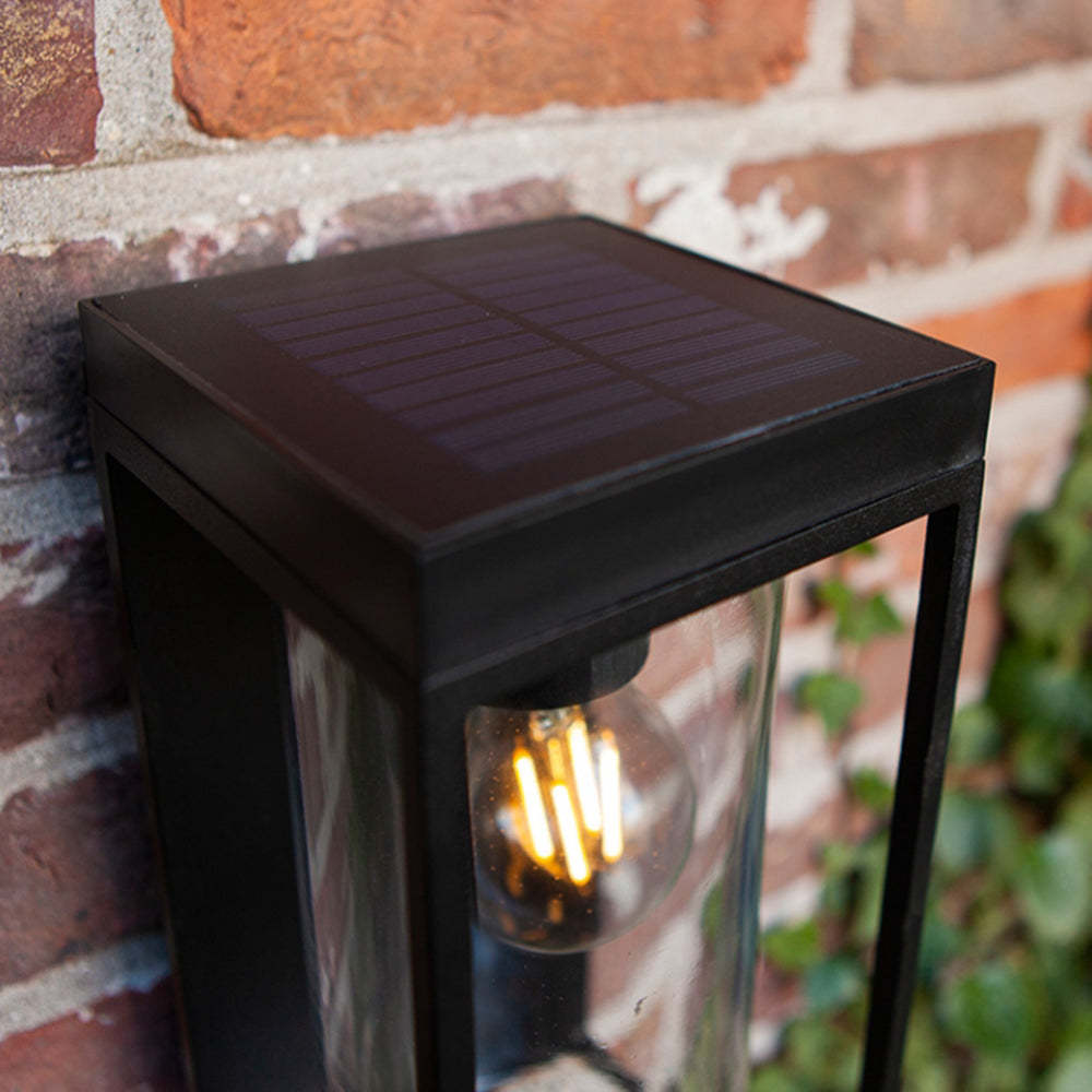 Luminara | Modern Elegant Solar Outdoor Wall Light Fixture 8