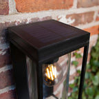 Luminara | Modern Elegant Solar Outdoor Wall Light Fixture 8
