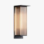 Luminara | Modern Sleek Metal Outdoor Wall Sconce Light Fixture 1