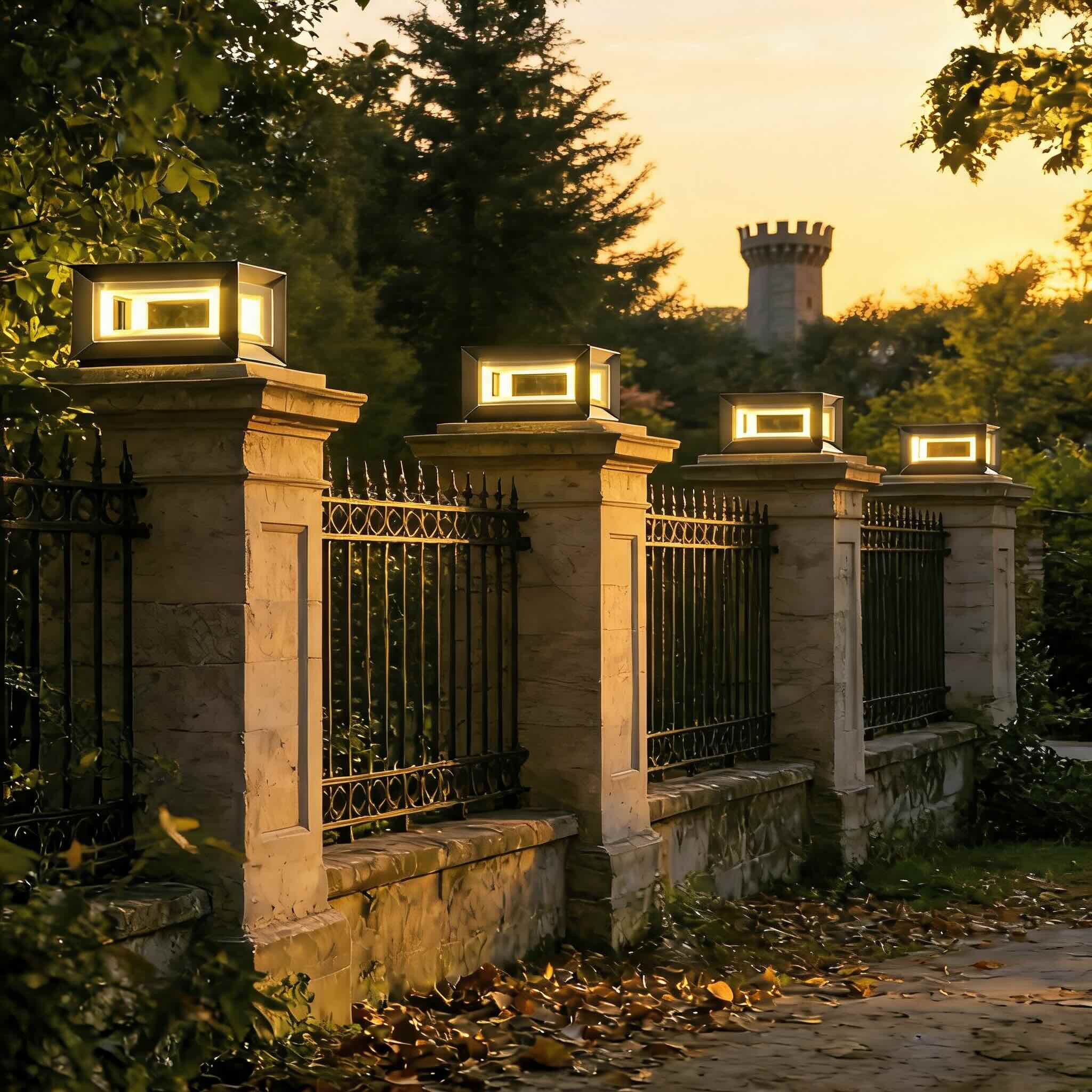 Luminara | Modern Solar Stainless Steel Outdoor Post Light Fixture 4