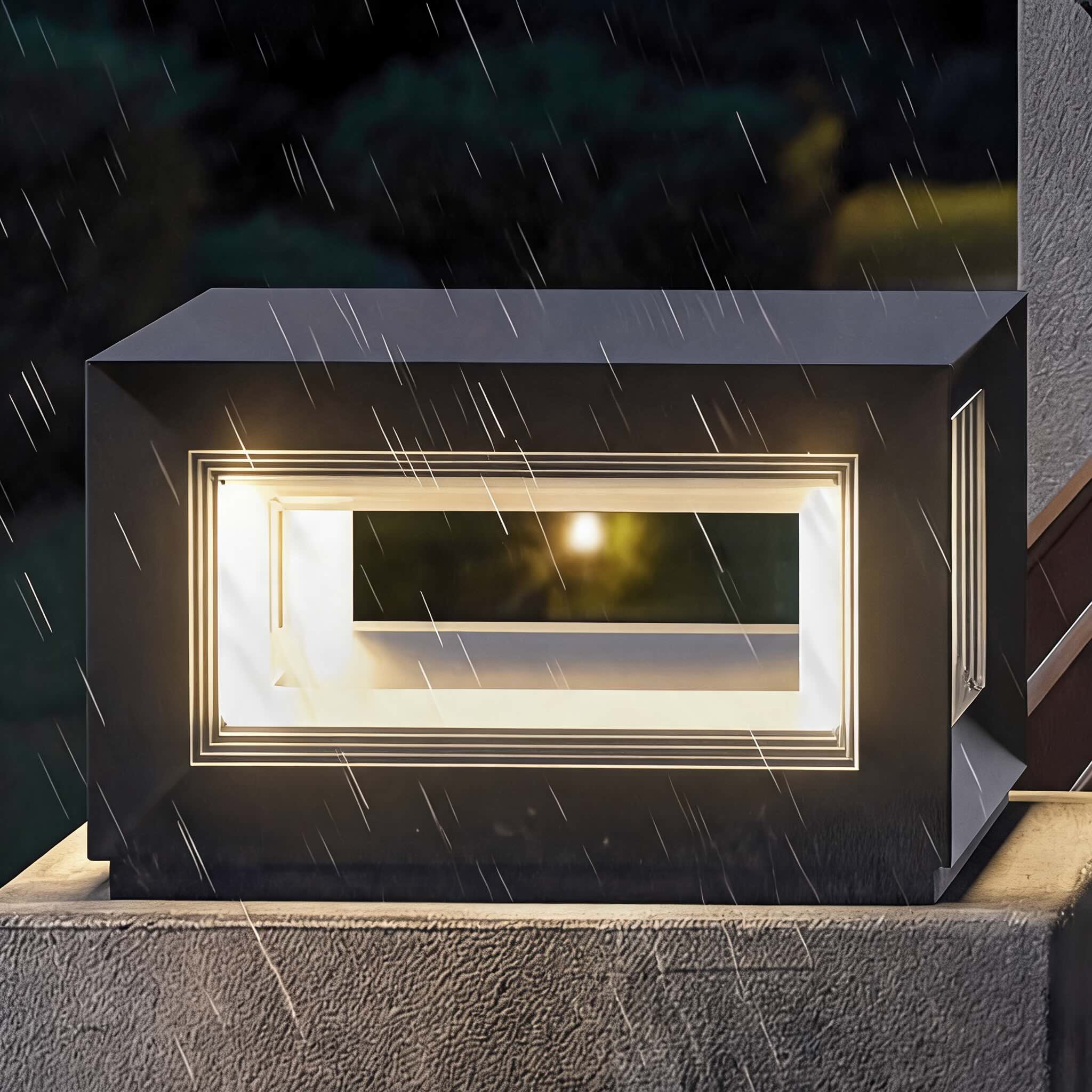 Luminara | Modern Solar Stainless Steel Outdoor Post Light Fixture 7