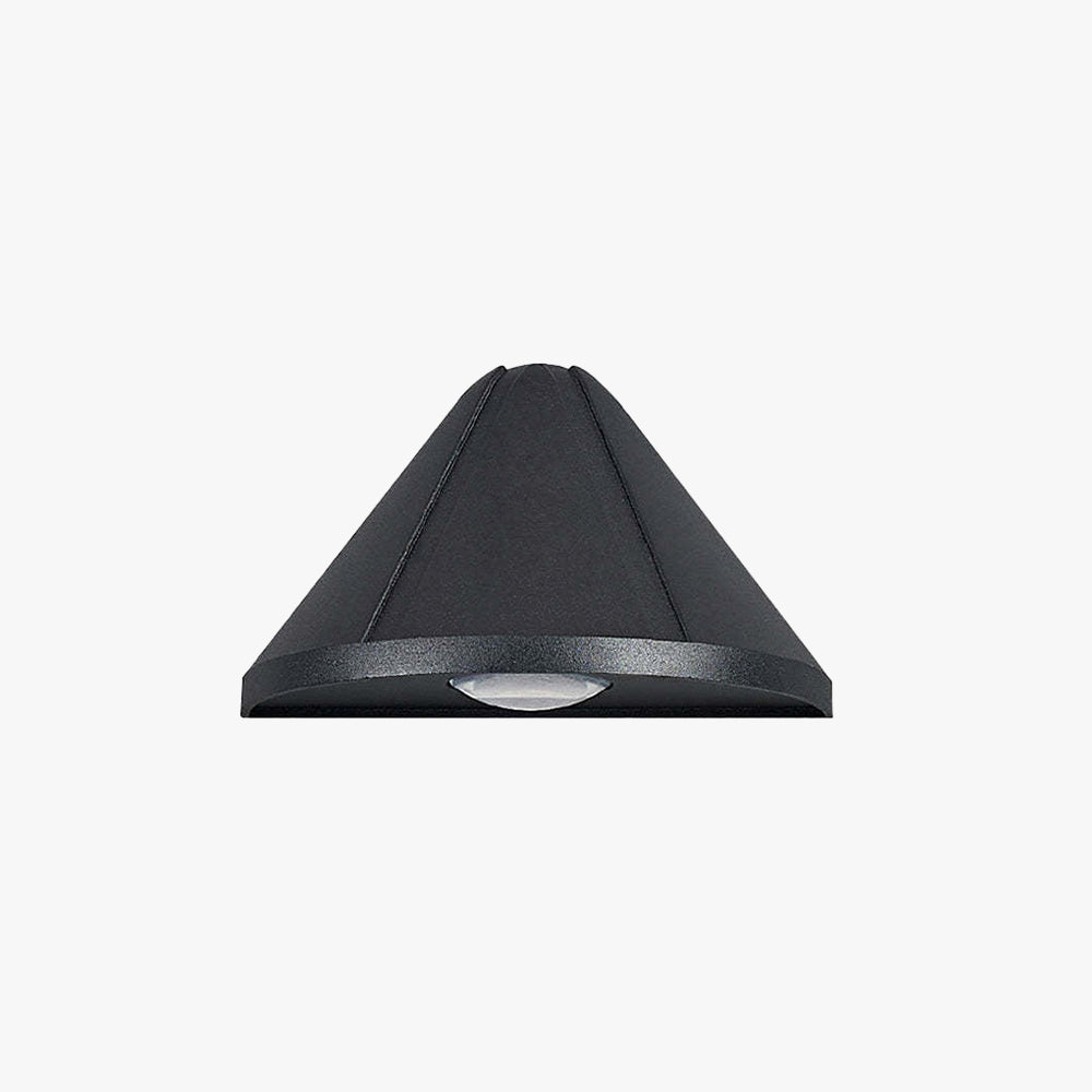 Luminara | Modern Stylish Metal Outdoor Wall Sconce for Elegant Illumination 1