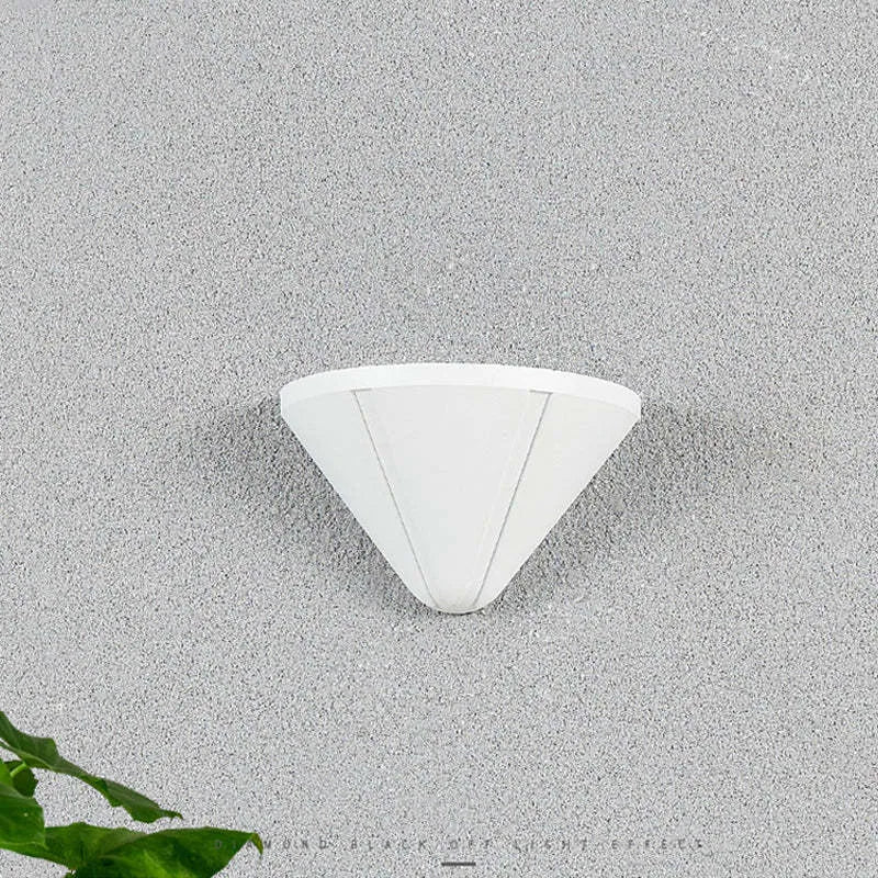 Luminara | Modern Stylish Metal Outdoor Wall Sconce for Elegant Illumination 4