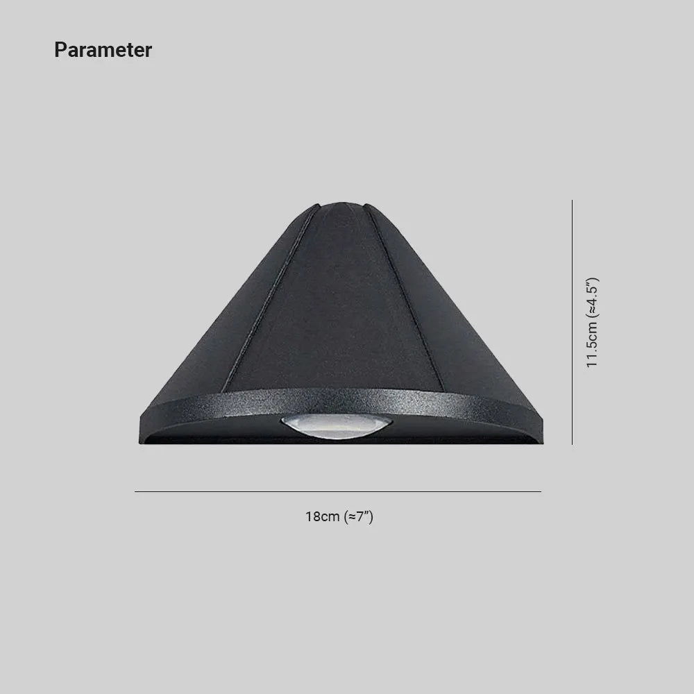 Luminara | Modern Stylish Metal Outdoor Wall Sconce for Elegant Illumination 5