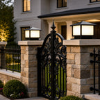Luminara | Modern Versatile Solar Outdoor Pillar Light for Gardens 1