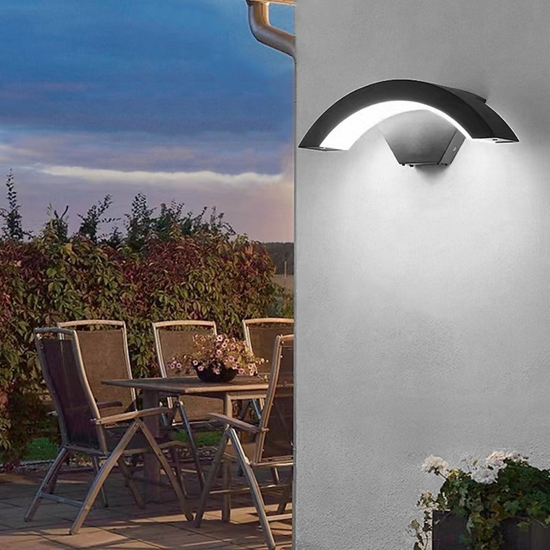 Luminara | Modern Waterproof Outdoor Wall Light Sconce for Gardens 2