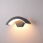 Luminara | Modern Waterproof Outdoor Wall Light Sconce for Gardens 4