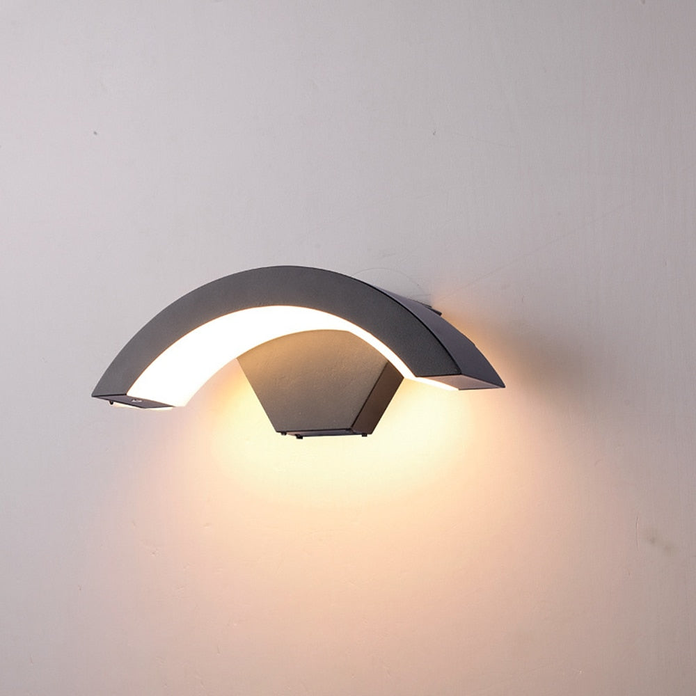 Luminara | Modern Waterproof Outdoor Wall Light Sconce for Gardens 4
