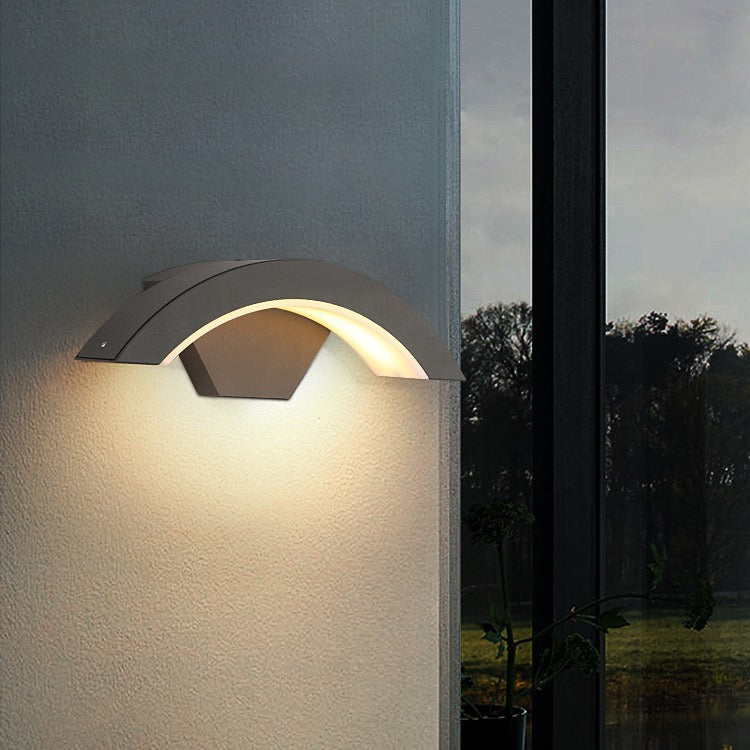 Luminara | Modern Waterproof Outdoor Wall Light Sconce for Gardens 5