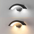 Luminara | Modern Waterproof Outdoor Wall Light Sconce for Gardens 7
