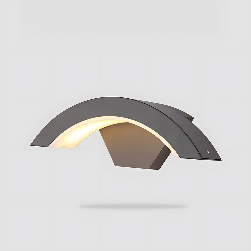 Luminara | Modern Waterproof Outdoor Wall Light Sconce for Gardens 8